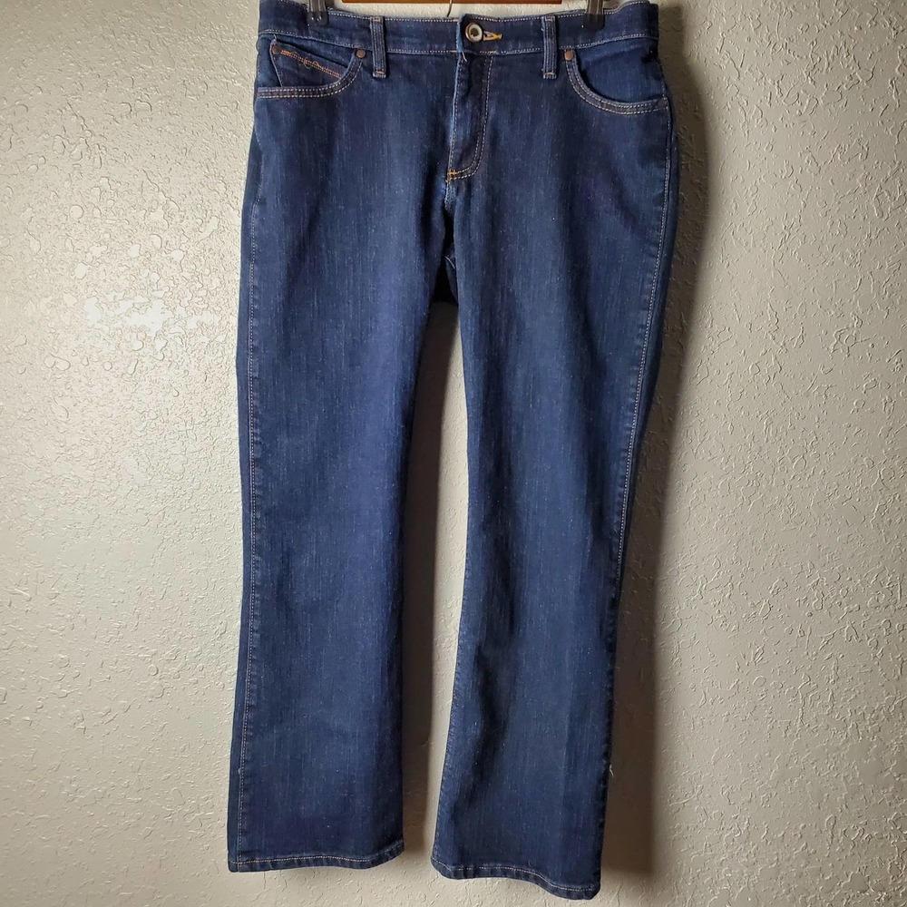 WRANGLER DARK DYNASTY RIDING Q-BABY JEANS Sz 11/12